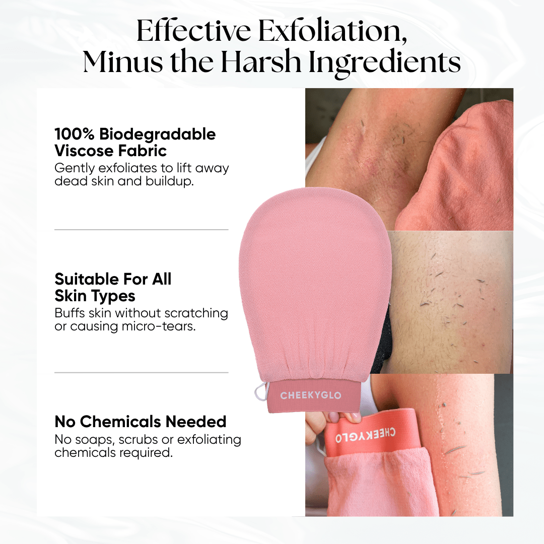 CheekyGlo Exfoliating Glove - CHEEKYGLO