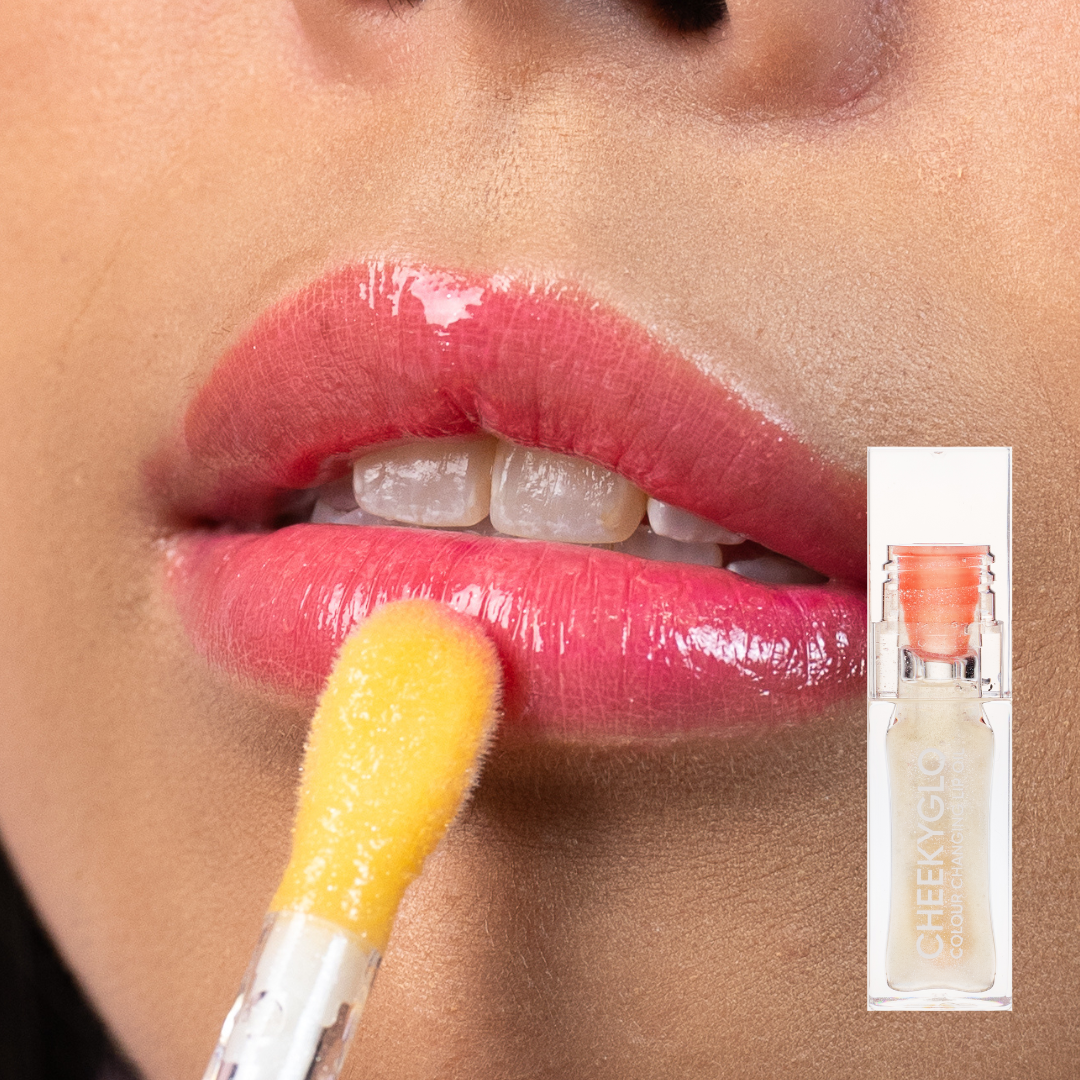 Colour Changing Lip Oil (Coral) - CHEEKYGLO