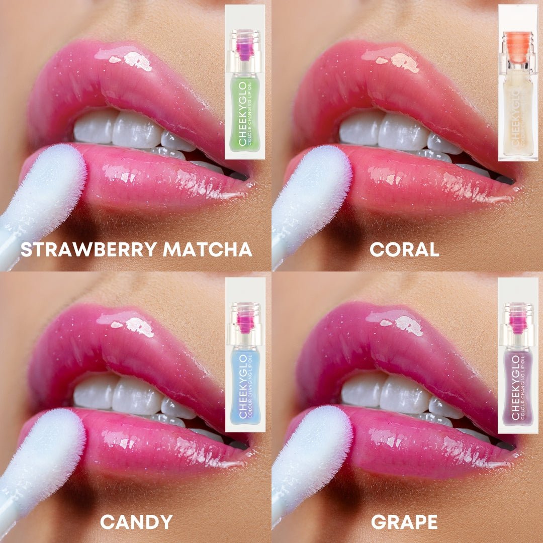 Colour Changing Lip Oil (Matcha) - CHEEKYGLO