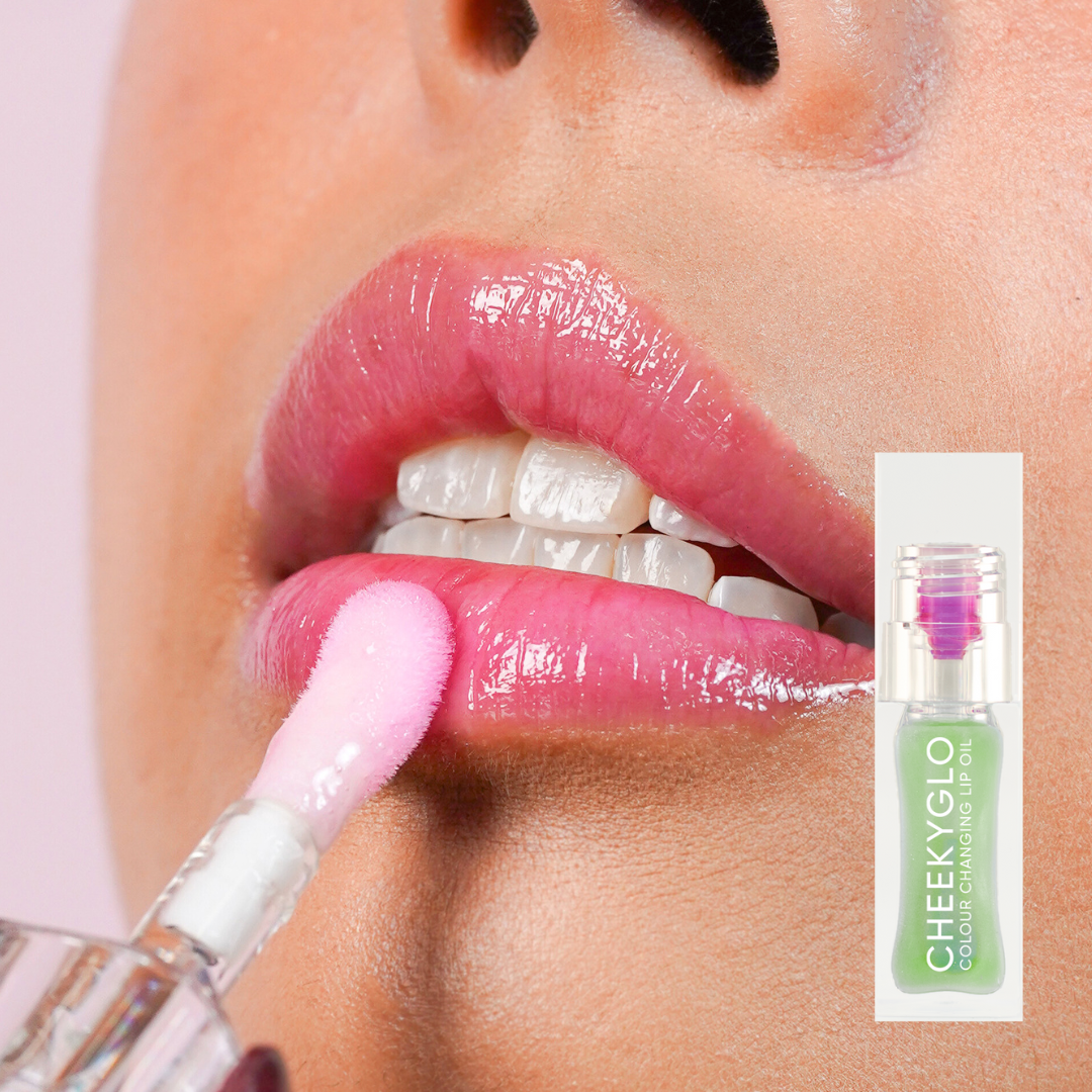 Colour Changing Lip Oil (Strawberry Matcha) - CHEEKYGLO