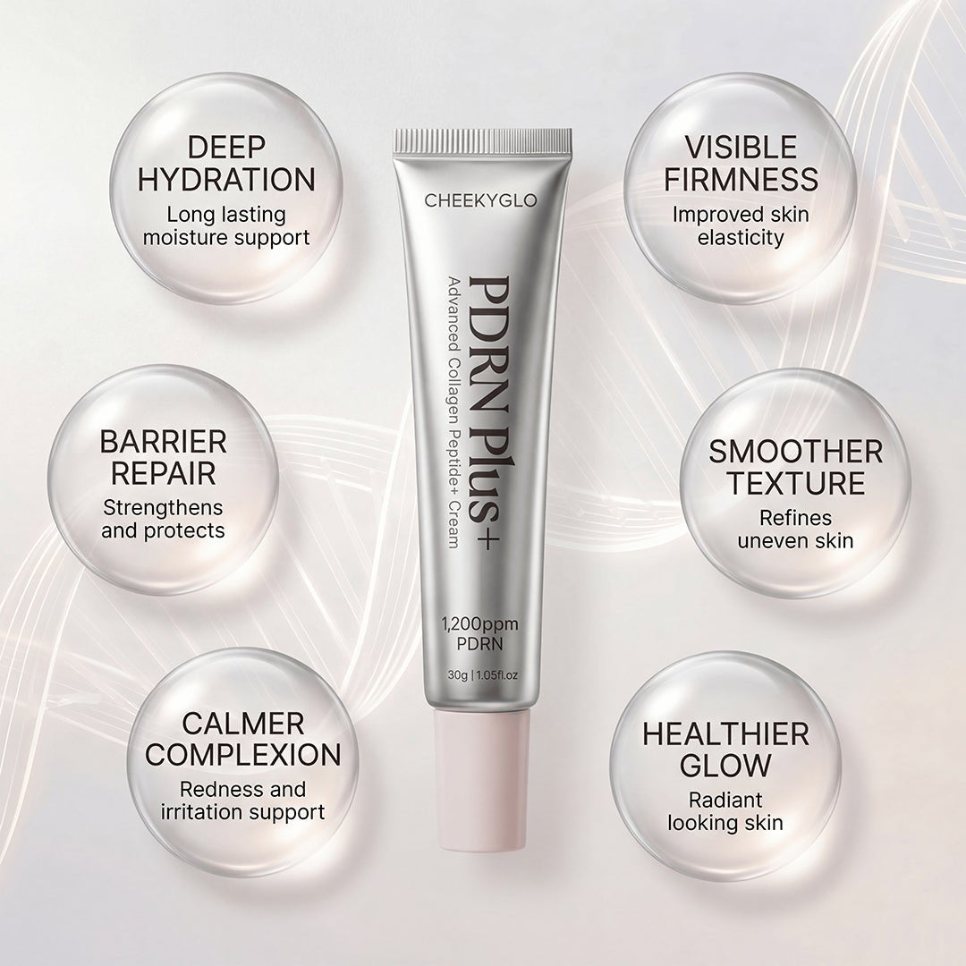 PDRN Plus+ Advanced Collagen Peptide Cream - CHEEKYGLO