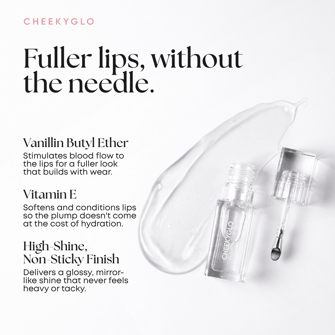 Plumping Lip Oil - CHEEKYGLO
