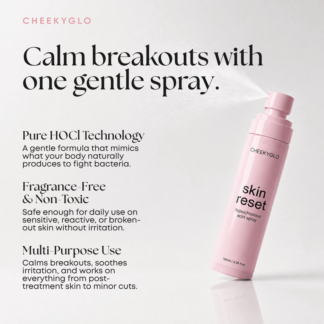 Skin Reset Hypochlorous Spray - CHEEKYGLO
