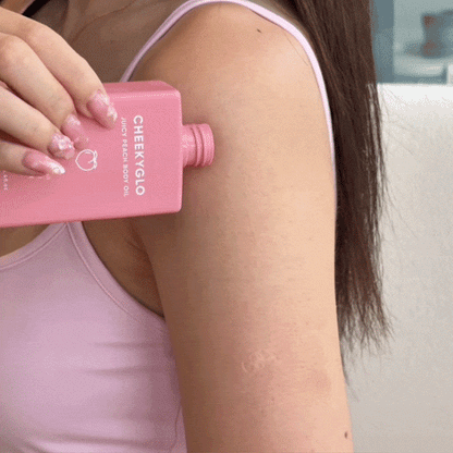 CheekyGlo Juicy Peach Body Oil