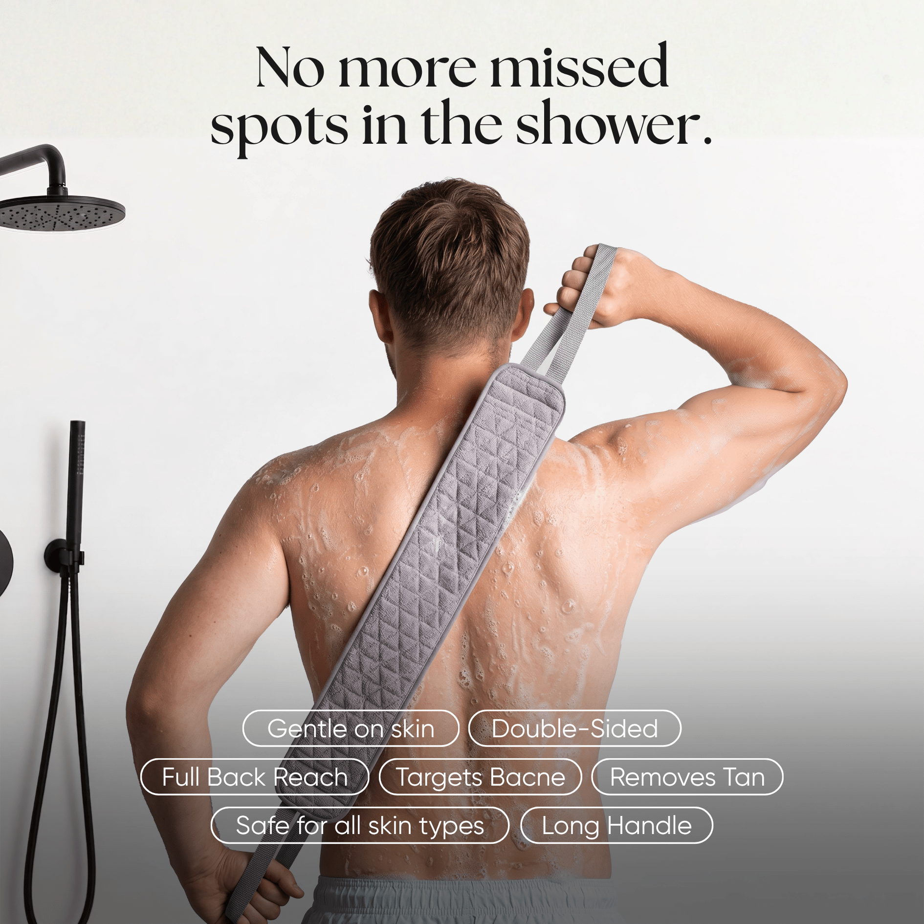 CheekyGlo Exfoliating Back Scrubber - CHEEKYGLO