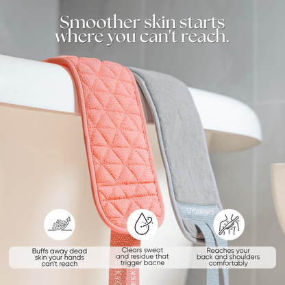 CheekyGlo Exfoliating Back Scrubber - CHEEKYGLO