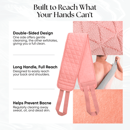 CheekyGlo Exfoliating Back Scrubber - CHEEKYGLO