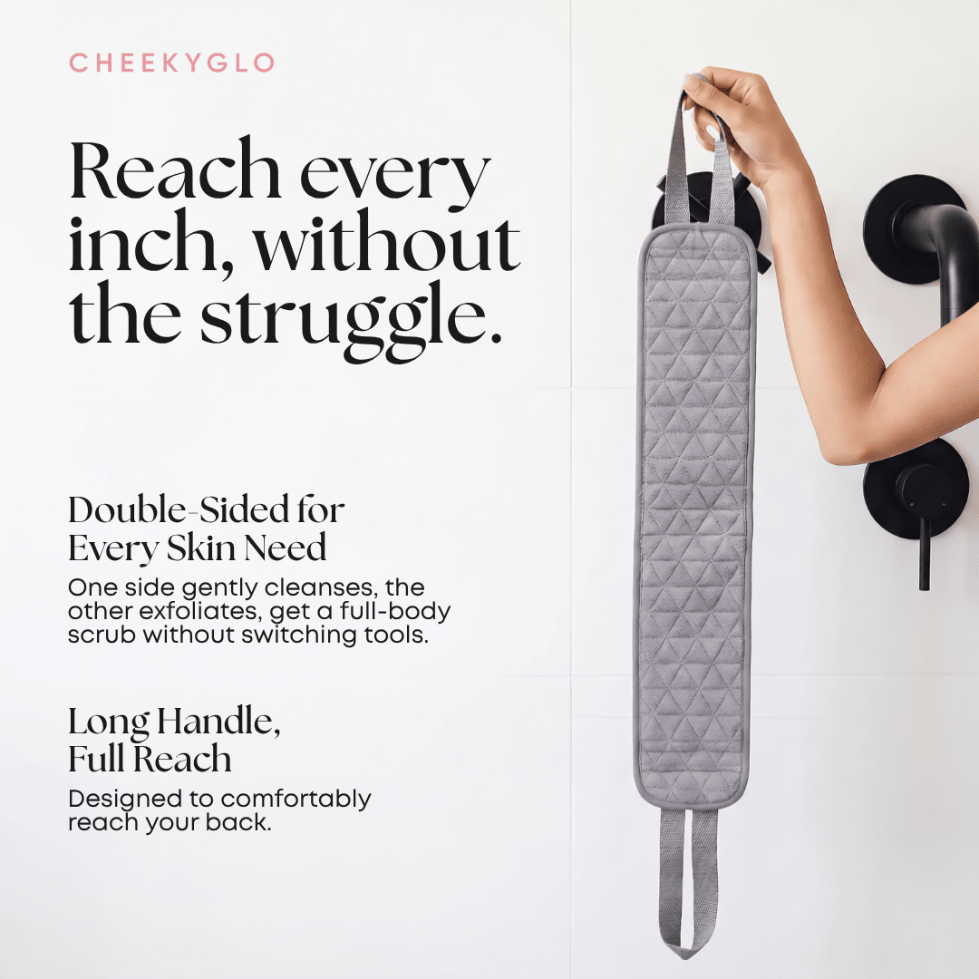 CheekyGlo Exfoliating Back Scrubber - CHEEKYGLO