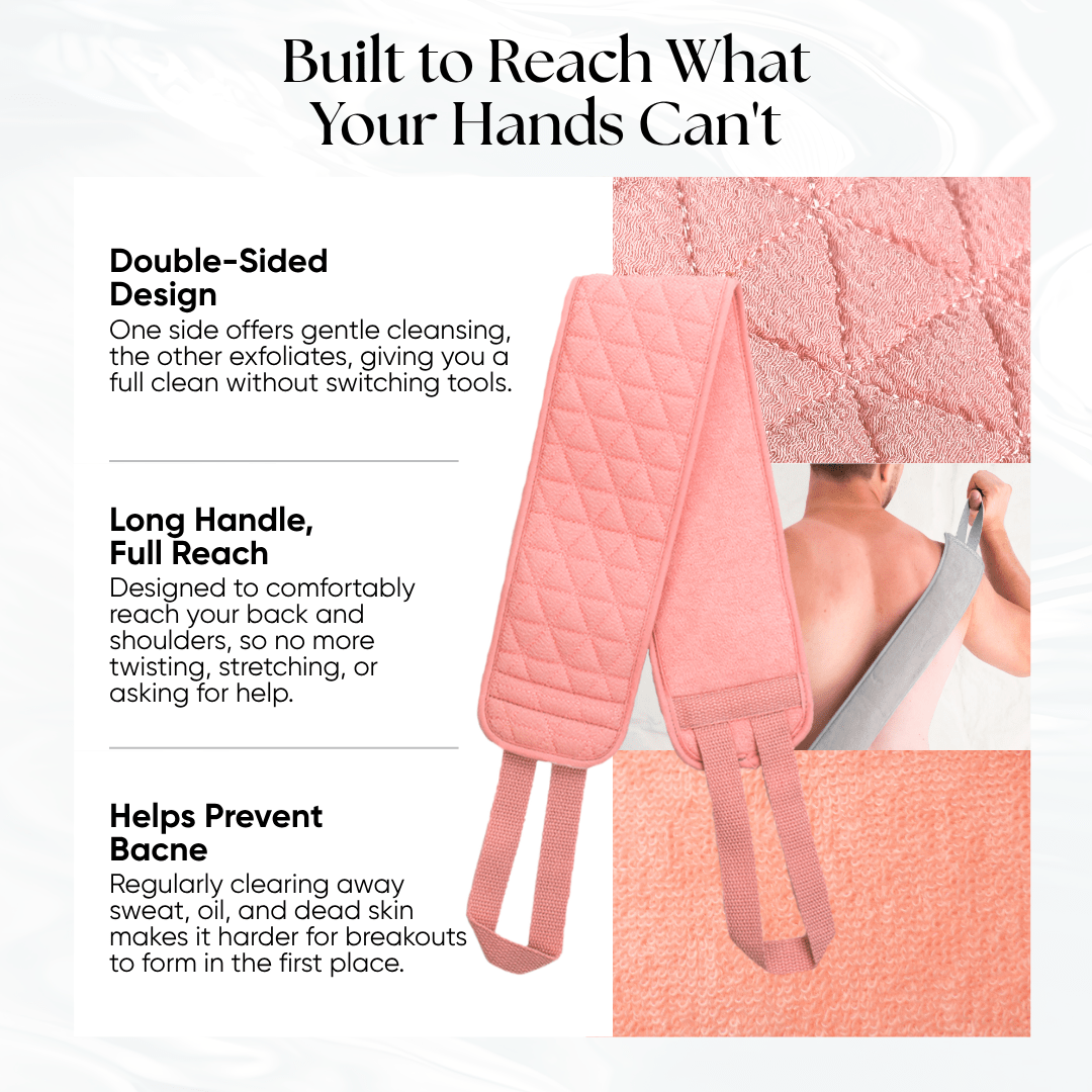 CheekyGlo Exfoliating Back Scrubber - CHEEKYGLO