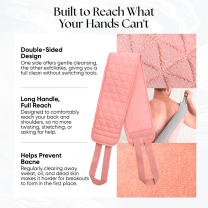 CheekyGlo Exfoliating Back Scrubber - CHEEKYGLO