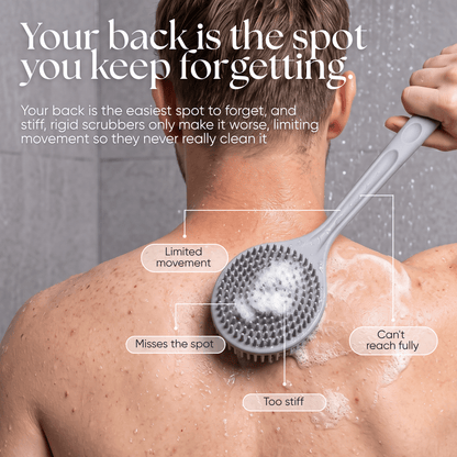 CheekyGlo Exfoliating Back Scrubber - CHEEKYGLO