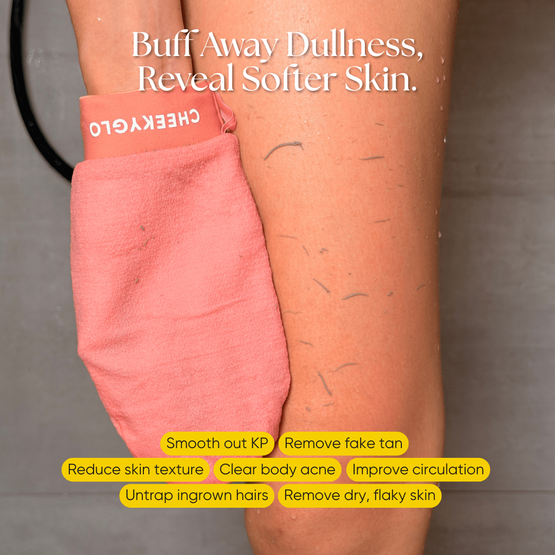 CheekyGlo Exfoliating Glove - CHEEKYGLO