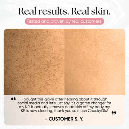 CheekyGlo Exfoliating Glove - CHEEKYGLO