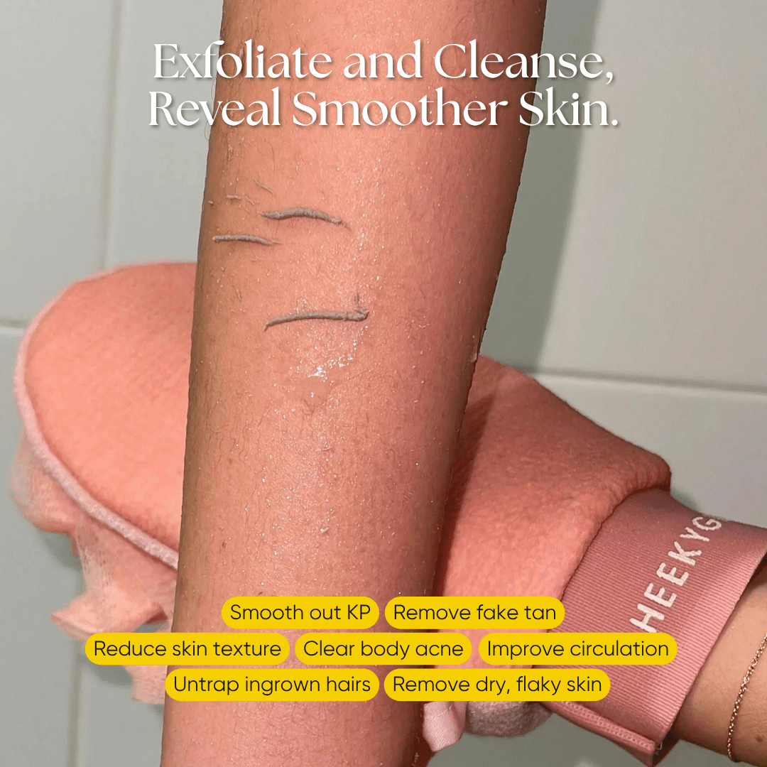 CheekyGlo Exfoliating Loofah Glove - CHEEKYGLO