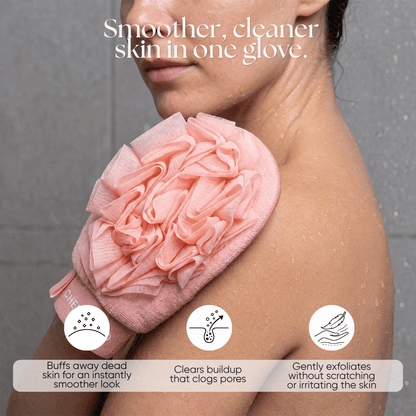 CheekyGlo Exfoliating Loofah Glove - CHEEKYGLO