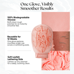 CheekyGlo Exfoliating Loofah Glove - CHEEKYGLO