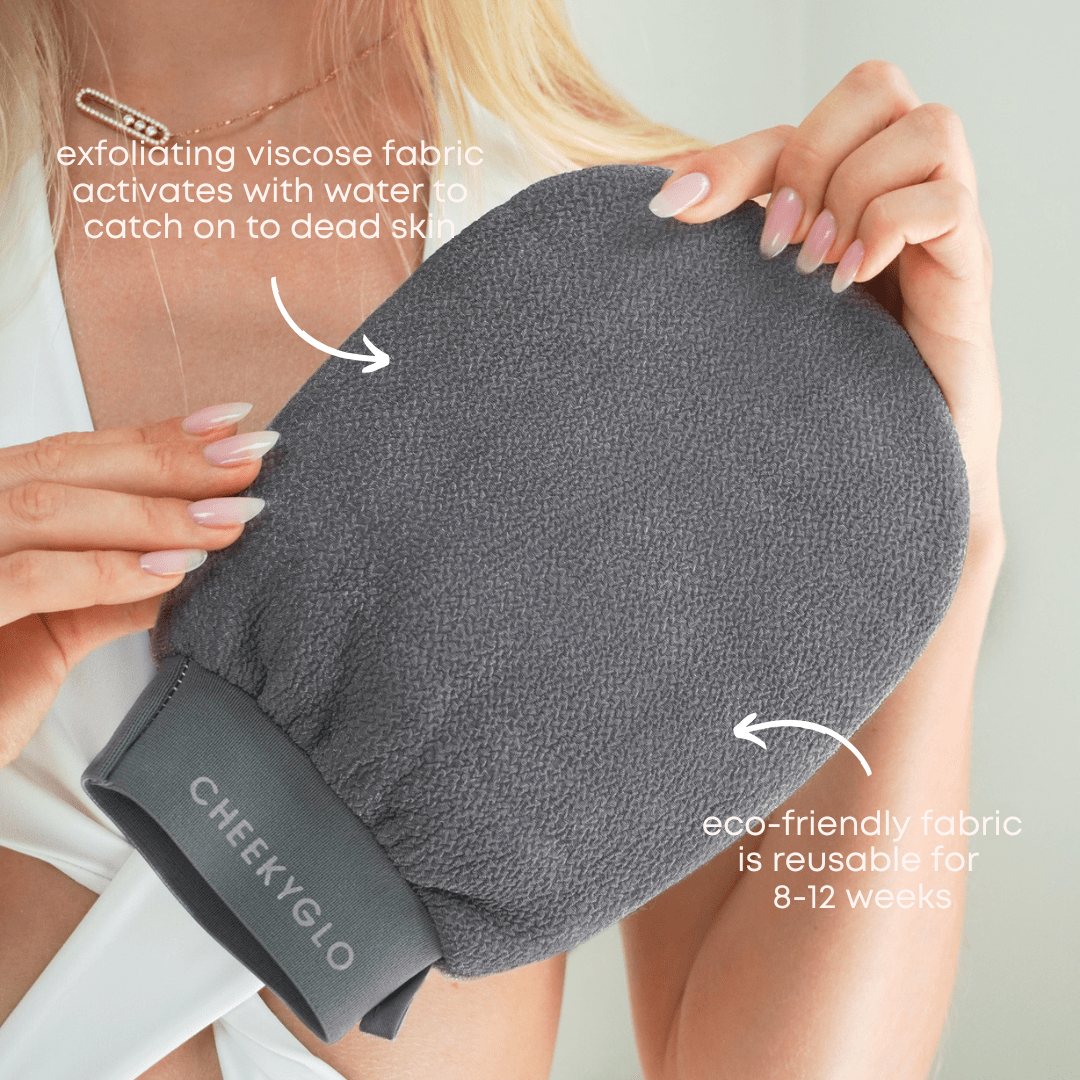 CheekyGlo Exfoliating Loofah Glove - CHEEKYGLO