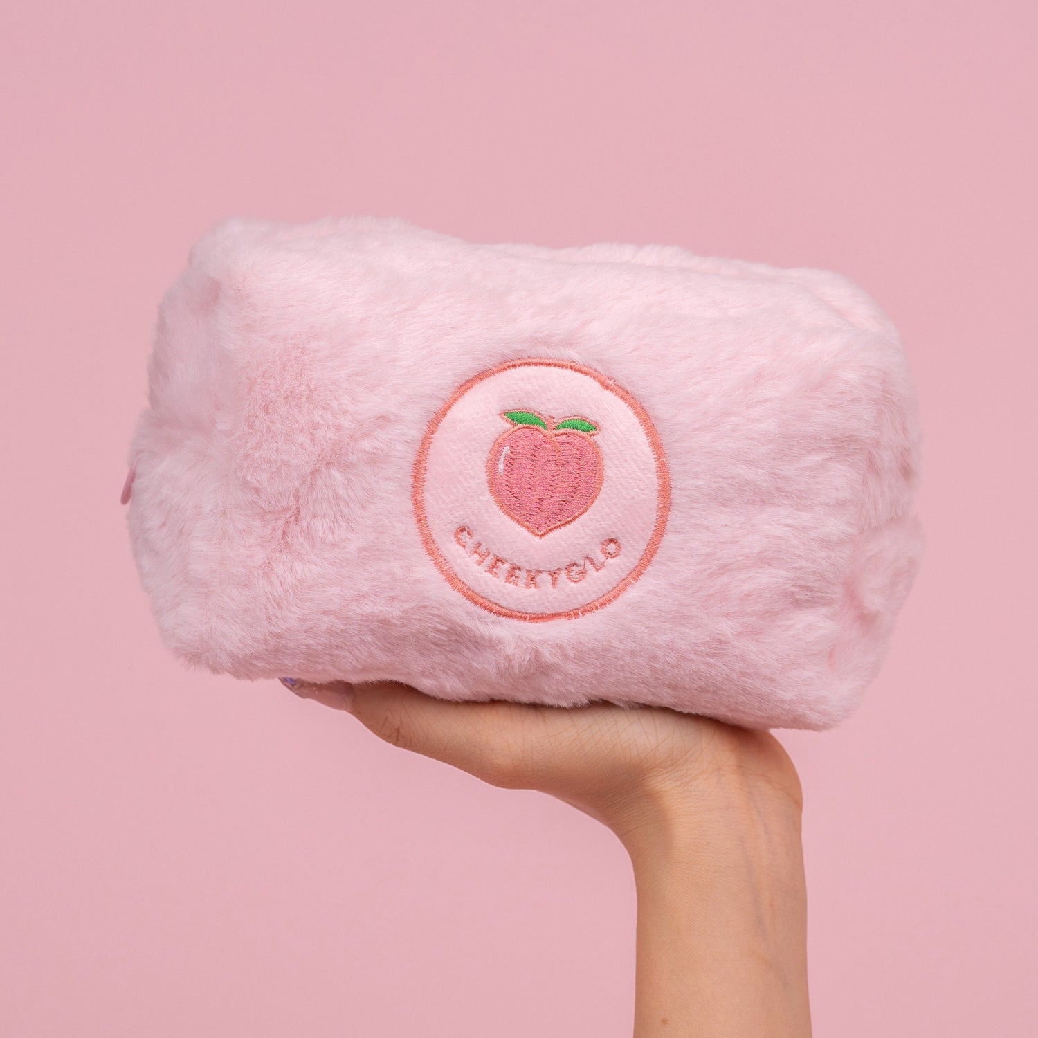 CheekyGlo Fluffy Makeup Bag - CHEEKYGLO