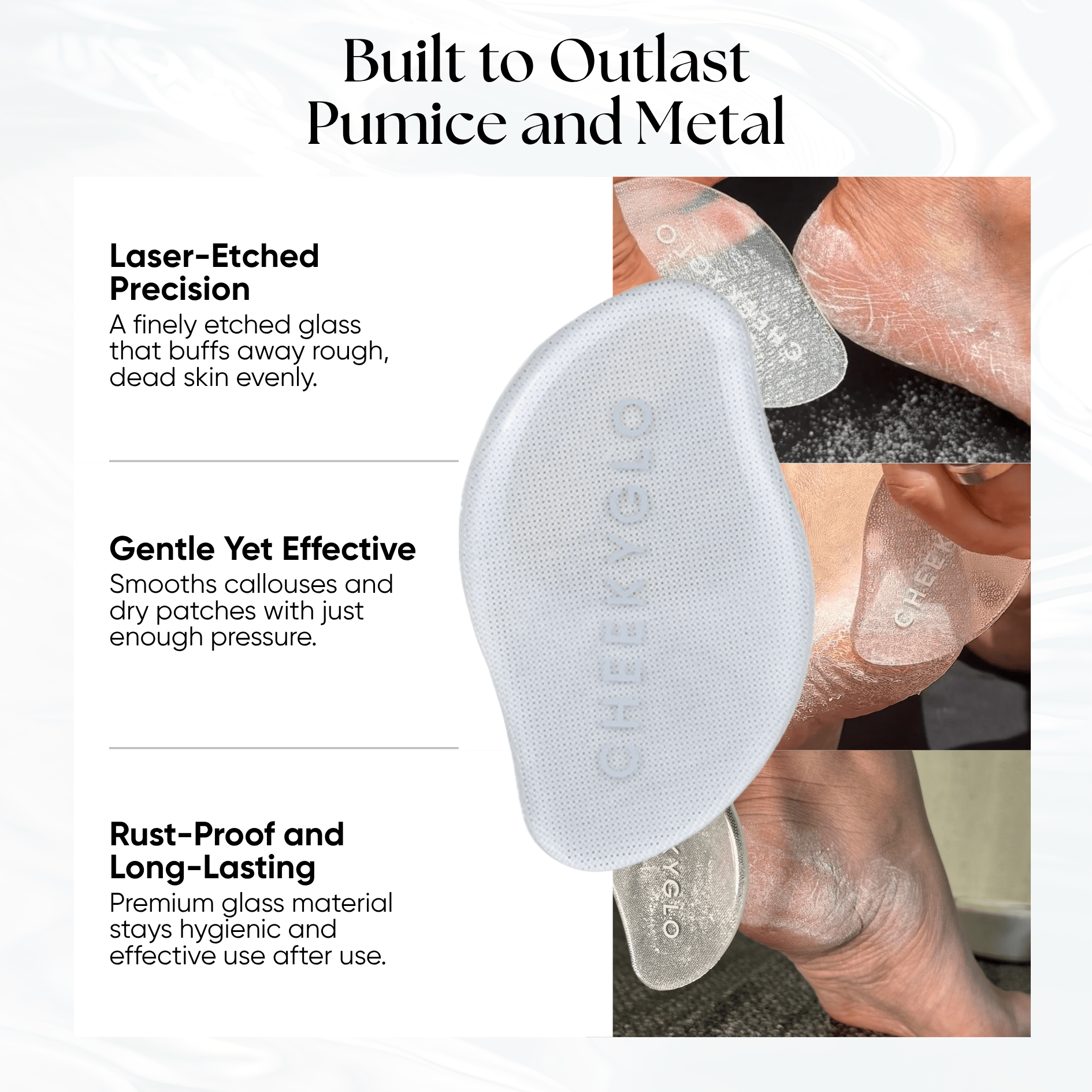 CheekyGlo Glass Foot File - CHEEKYGLO