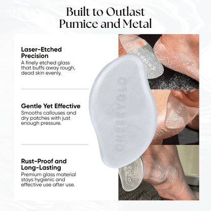 CheekyGlo Glass Foot File - CHEEKYGLO