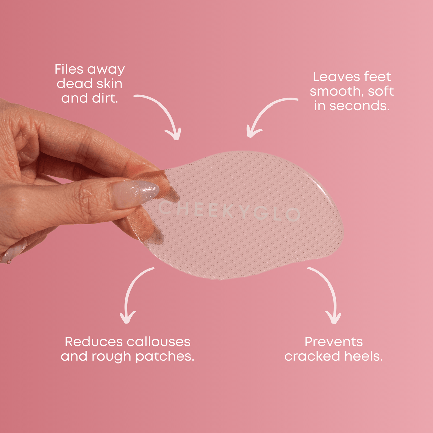 CheekyGlo Glass Foot File - CHEEKYGLO