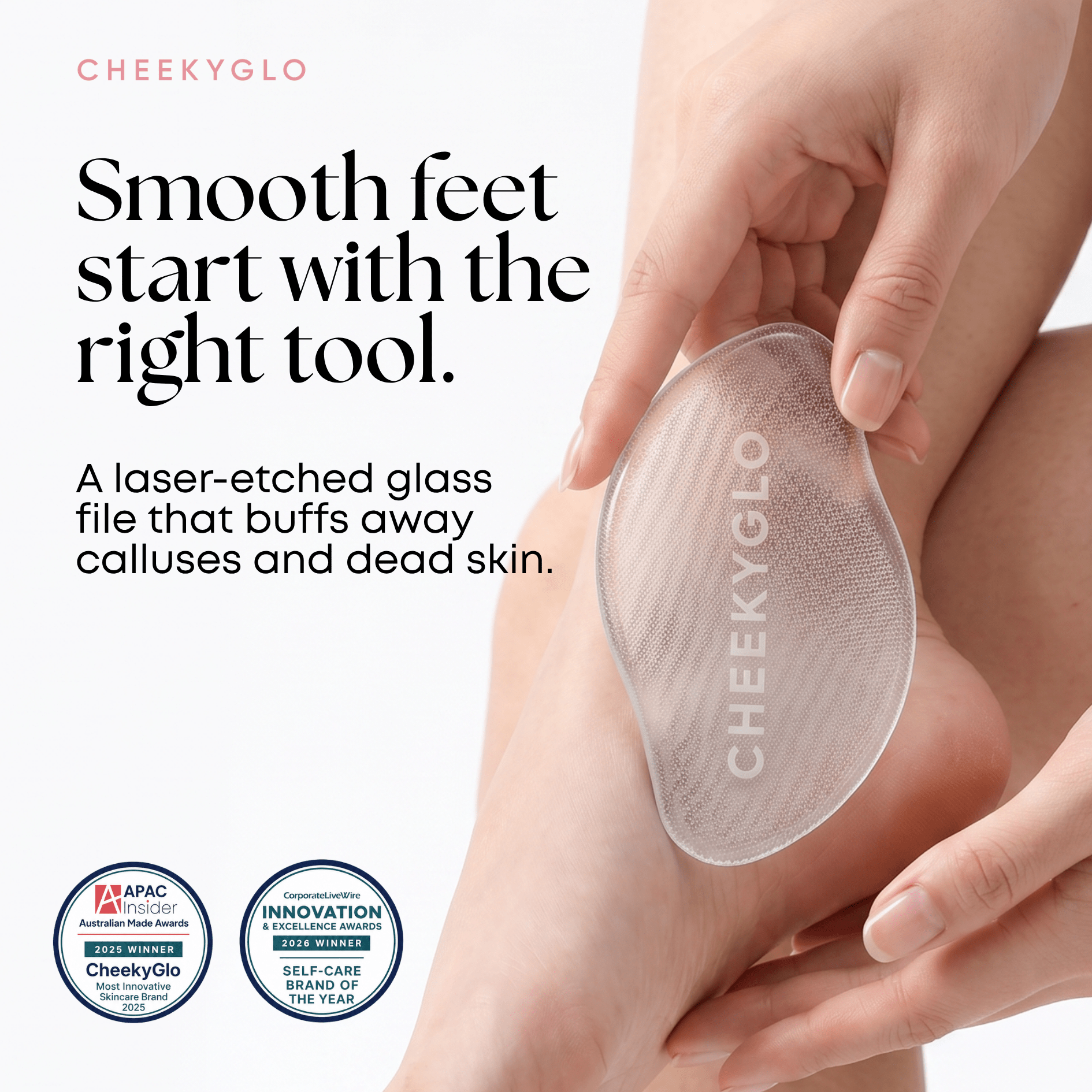 CheekyGlo Glass Foot File - CHEEKYGLO