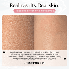 CheekyGlo Juicy Peach Body Oil - CHEEKYGLO