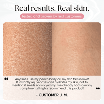 CheekyGlo Juicy Peach Body Oil - CHEEKYGLO