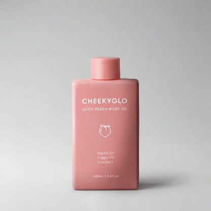 CheekyGlo Juicy Peach Body Oil - CHEEKYGLO