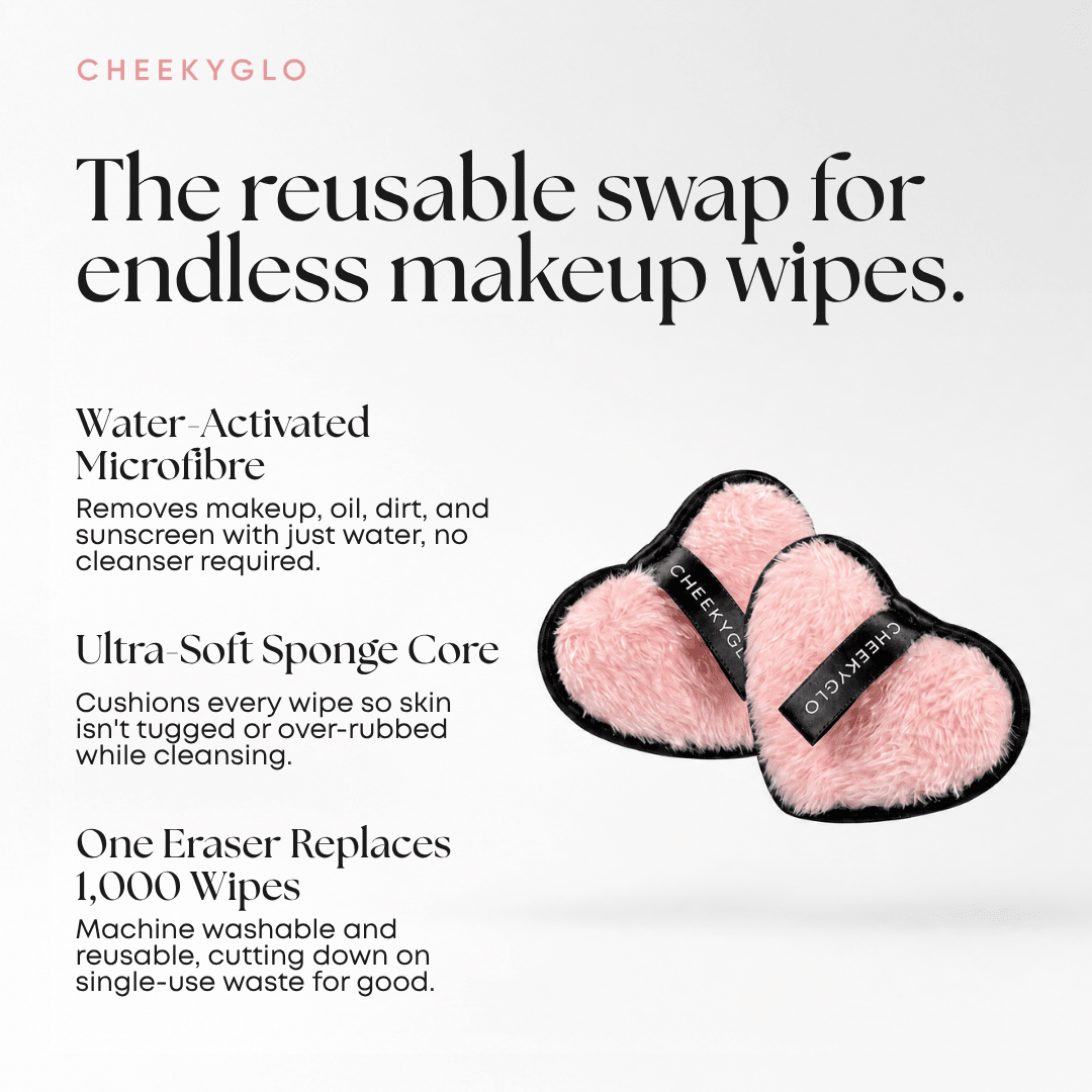 CheekyGlo Makeup Eraser (2 Pack) - CHEEKYGLO