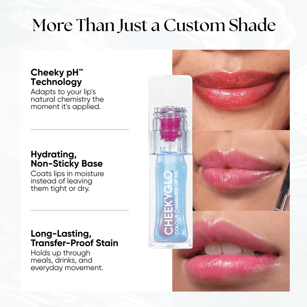 Colour Changing Lip Oil - CHEEKYGLO