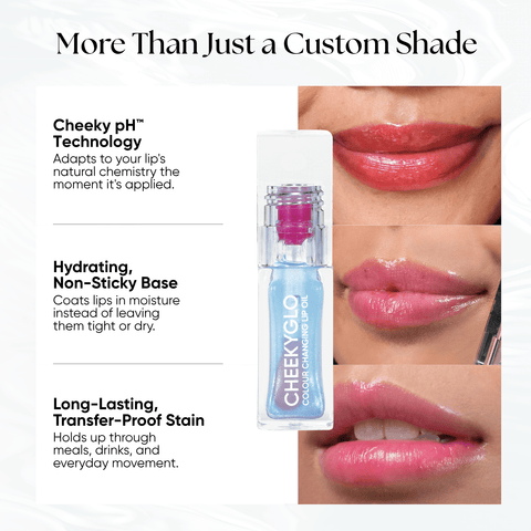 Colour Changing Lip Oil - CHEEKYGLO