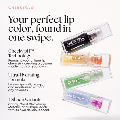 Colour Changing Lip Oil - CHEEKYGLO