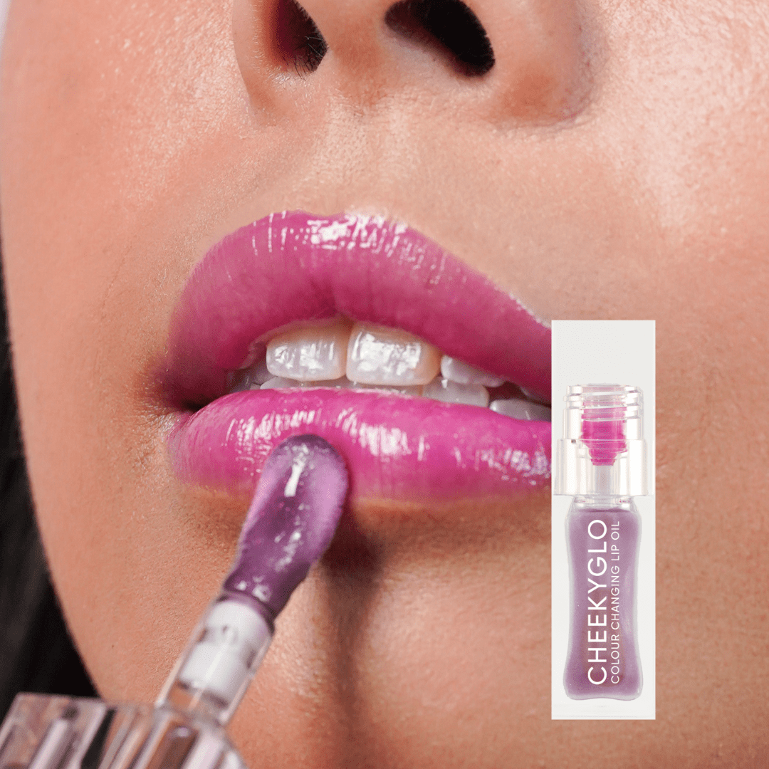 Colour Changing Lip Oil (Grape) - CHEEKYGLO