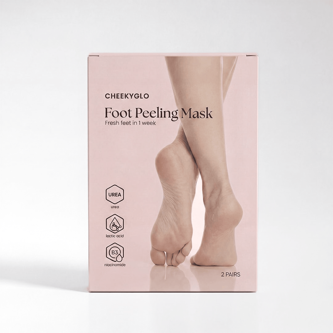Exfoliating Foot Peeling Mask (2 Pack) - CHEEKYGLO