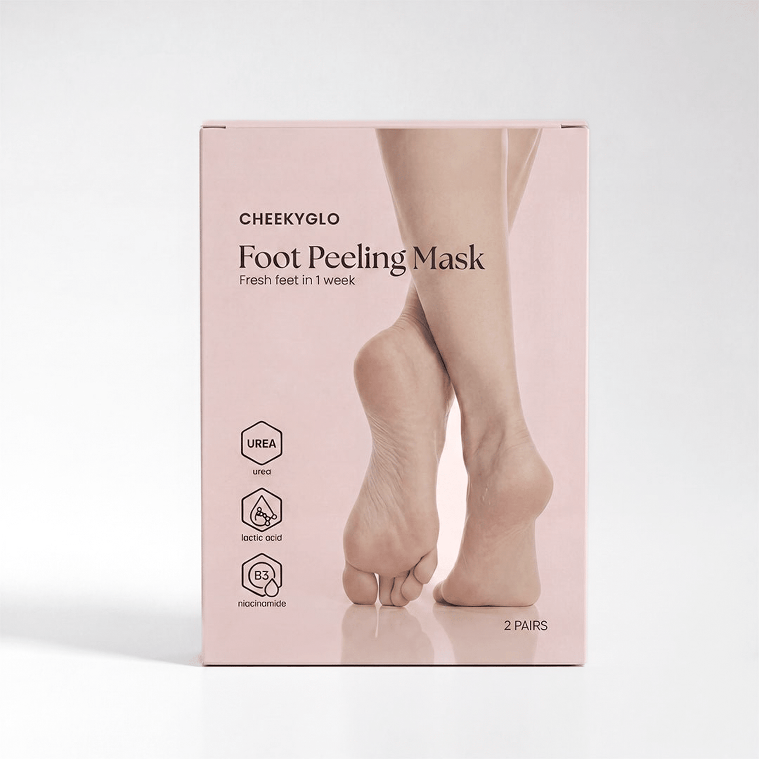 Exfoliating Foot Peeling Mask (2 Pack) - CHEEKYGLO