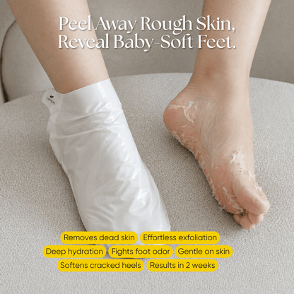 Exfoliating Foot Peeling Mask (2 Pack) - CHEEKYGLO