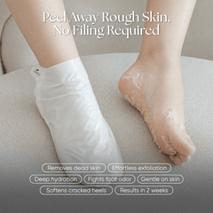 Exfoliating Foot Peeling Mask (2 Pack) - CHEEKYGLO