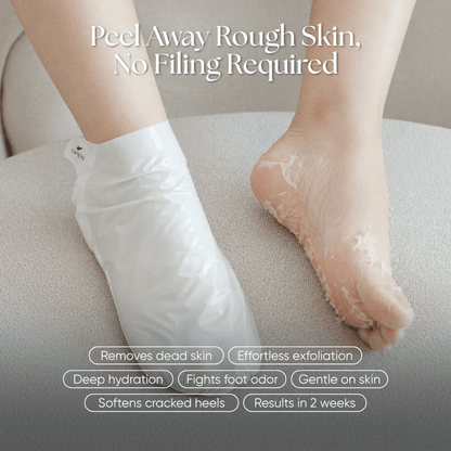 Exfoliating Foot Peeling Mask (2 Pack) - CHEEKYGLO