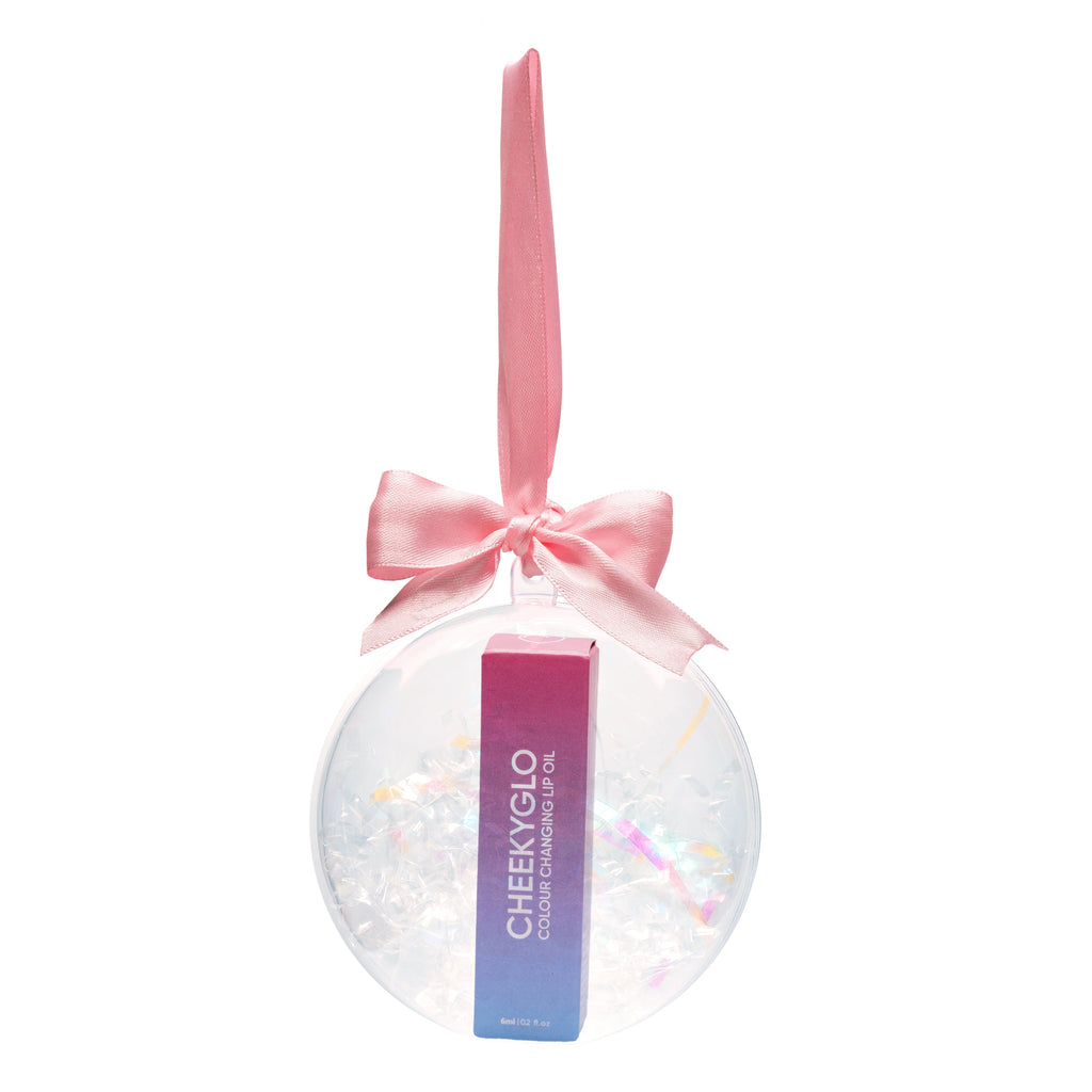 Holiday Bauble - Colour Changing Lip Oil (Limited Edition) - CHEEKYGLO