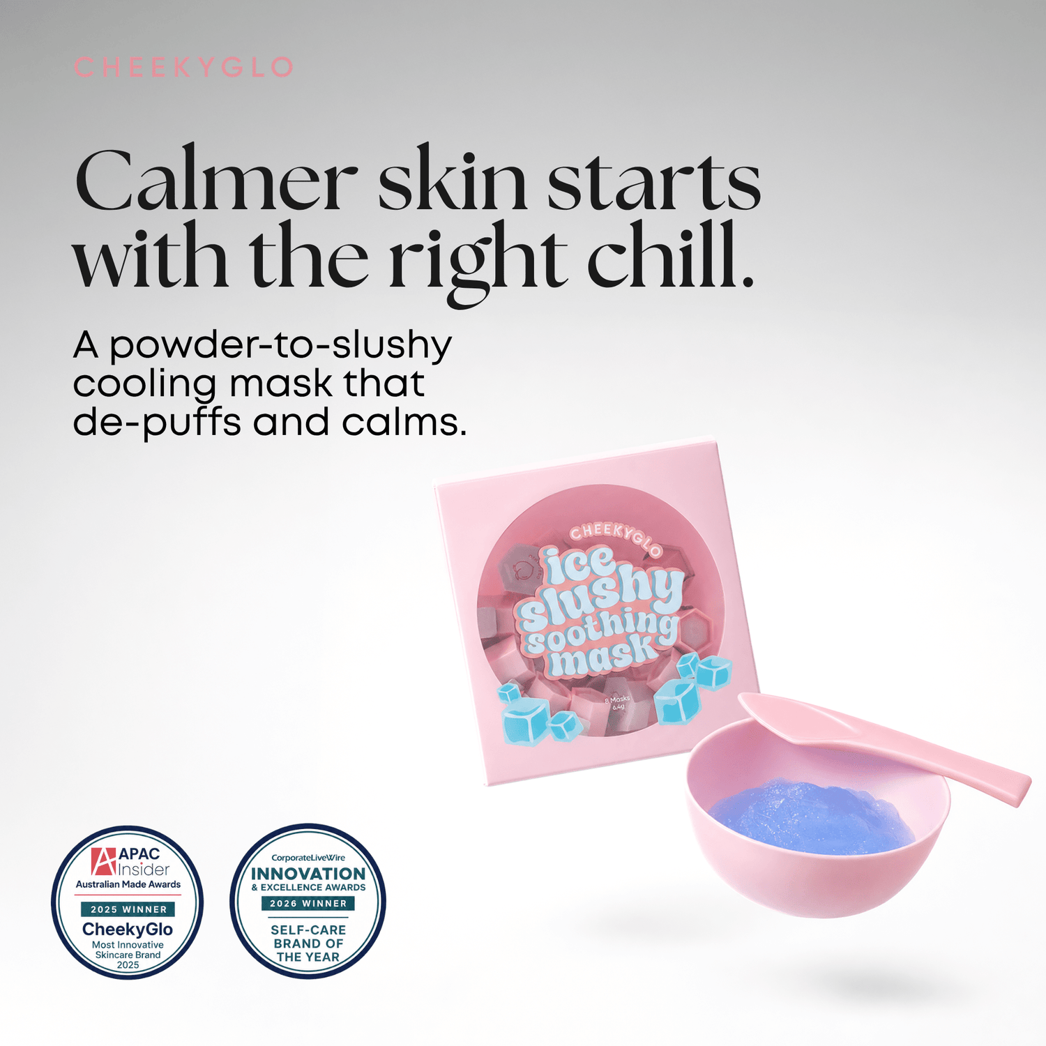 Ice Slushy Soothing Mask - CHEEKYGLO