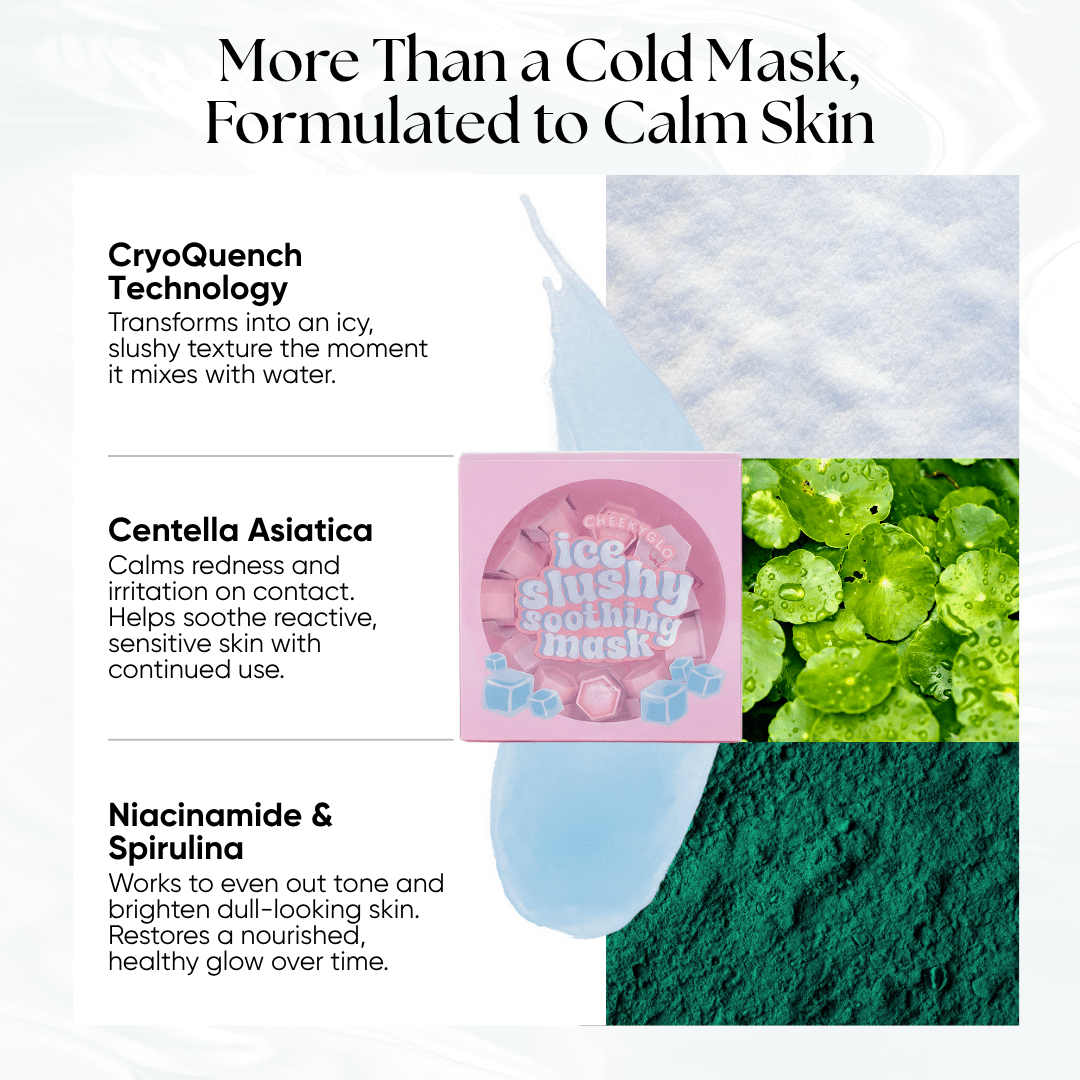 Ice Slushy Soothing Mask - CHEEKYGLO
