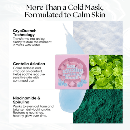 Ice Slushy Soothing Mask - CHEEKYGLO