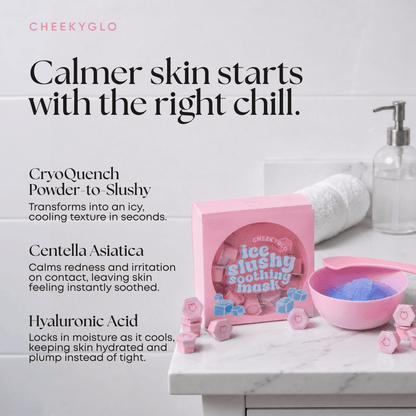 Ice Slushy Soothing Mask - CHEEKYGLO