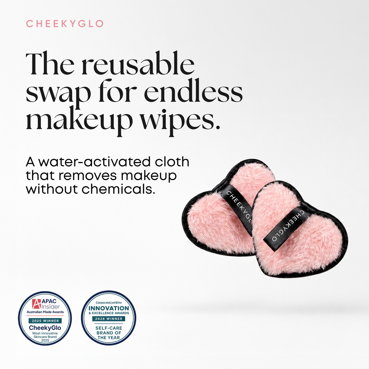 CheekyGlo Makeup Eraser (2 Pack)