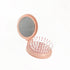 Mini Folding Hair Brush & MIrror Compact - CHEEKYGLO