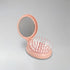 Mini Folding Hair Brush & MIrror Compact - CHEEKYGLO