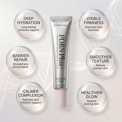 PDRN Plus+ Advanced Collagen Peptide Cream - CHEEKYGLO