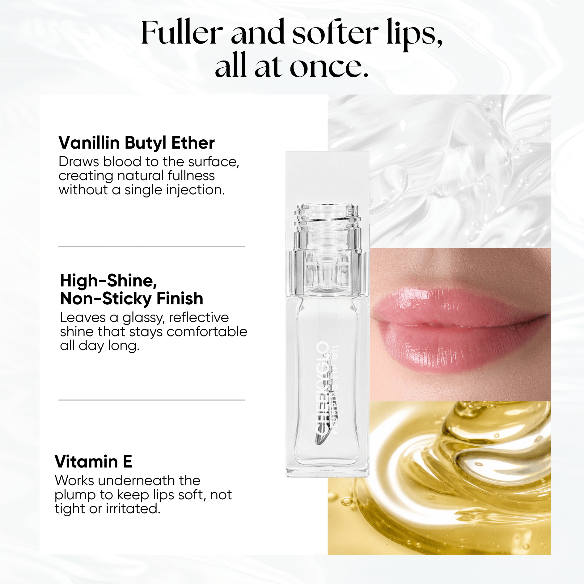 Plumping Lip Oil - CHEEKYGLO