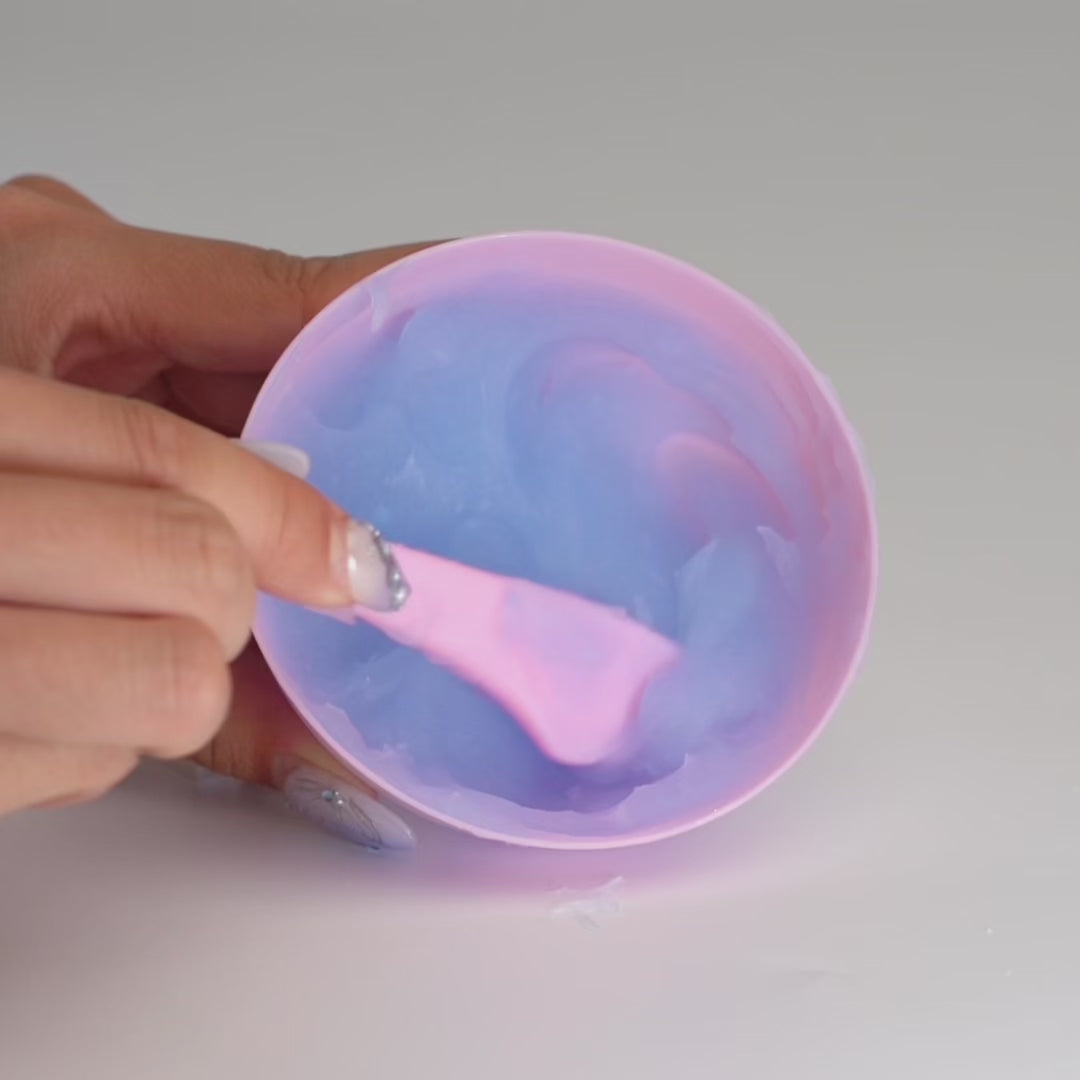 CheekyGlo Ice Slushy Soothing Mask ASMR product demonstration and results